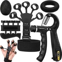 Funny Hand Grip Strengthener Workout Kit (5 Pack) Forearm Grip Adjustable Resistance Hand Gripper hand  grip  strengthener