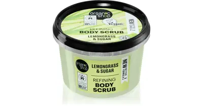 Organic Shop Lemongrass & Sugar Gentle Body Scrub 250ml