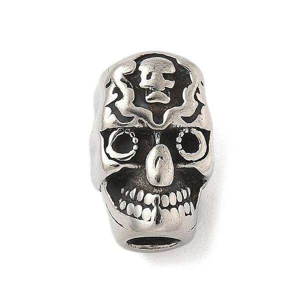 304 Stainless Steel European Beads