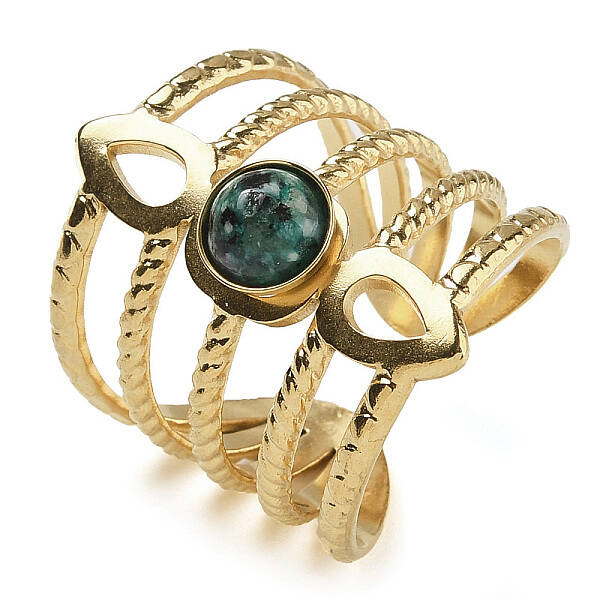 Natural Ruby in Zoisite Finger Rings