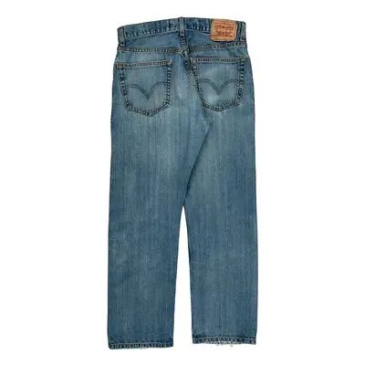 Regular Fit 505 Levis Jeans - 32W 29L Blue Cotton