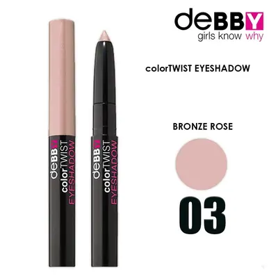 Debby Color Twist Eyeshadow Stick '03 Pink Bronze