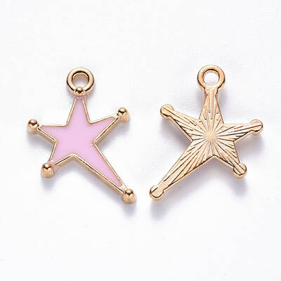 Alloy Enamel Pendants