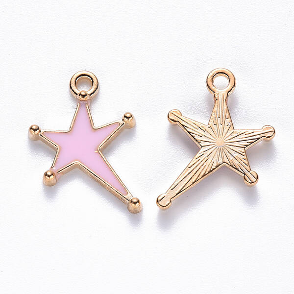 Alloy Enamel Pendants