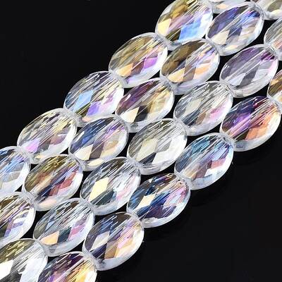 Electroplate Glass Beads Strands