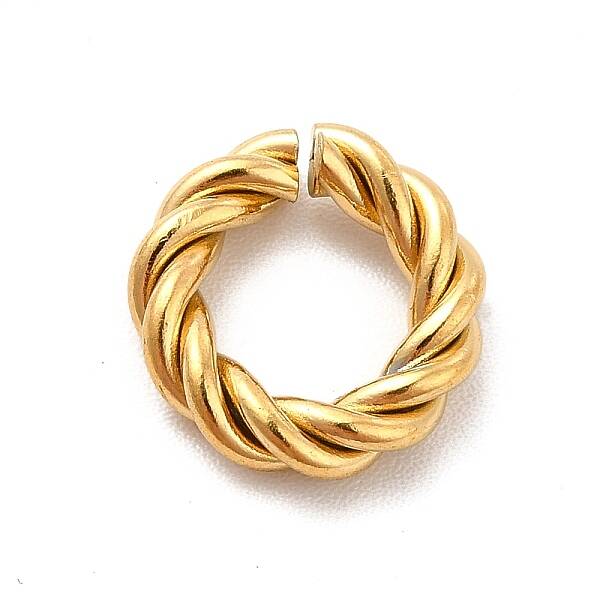 Ion Plating(IP) 304 Stainless Steel Open Jump Rings