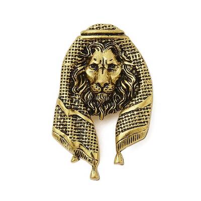 Retro Antique Golden Animal Alloy Brooches for Backpack Clothes