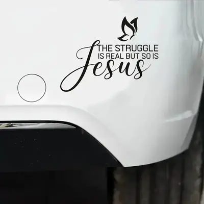 Letter Pattern Car Sticker, Window Decal, Car Exterior Decoration Sticker for Truck SUV Motorcycle, Car Decals, Windshield S...