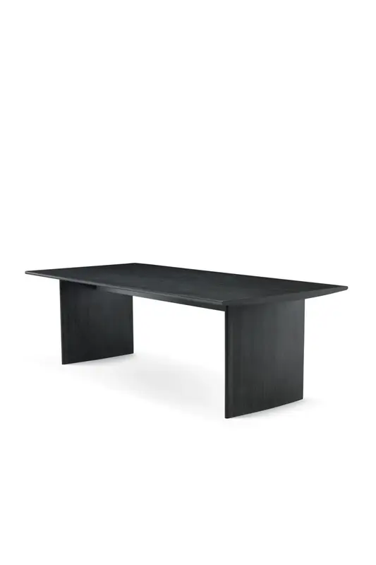 Rectangular Charcoal Dining Table | Eichholtz Tricia