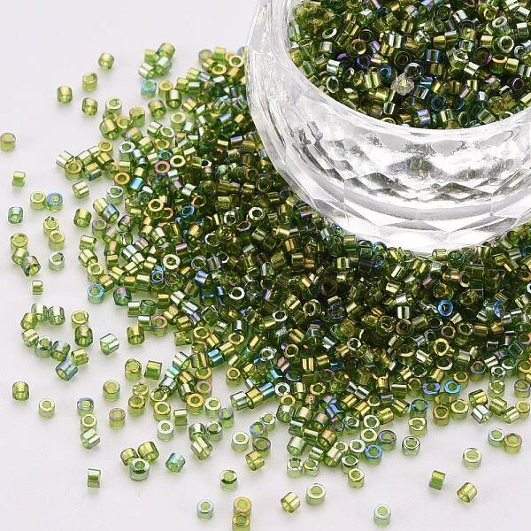 Glass Cylinder Beads