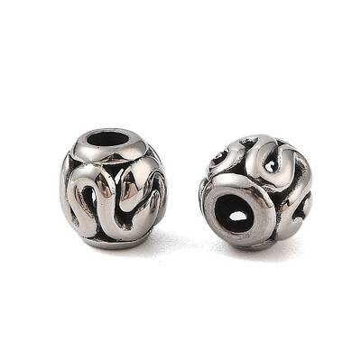 304 Stainless Steel European Beads