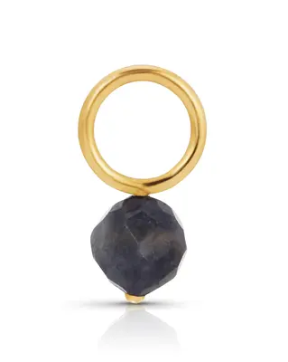 14K Fine One Love Birthstone Charms | Month/Gemstone: September - Sapphire | Metal Color: Solid Gold