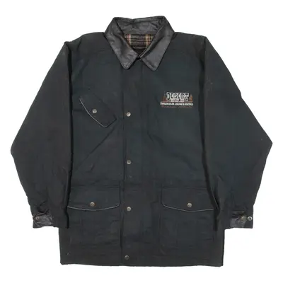 CANADA Blanket Lined Mens Jacket Black USA S