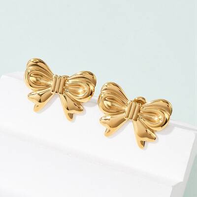 304 Stainless Steel Stud Earrings