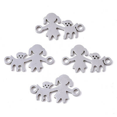 Tarnish Resistant 201 Stainless Steel Links connectors