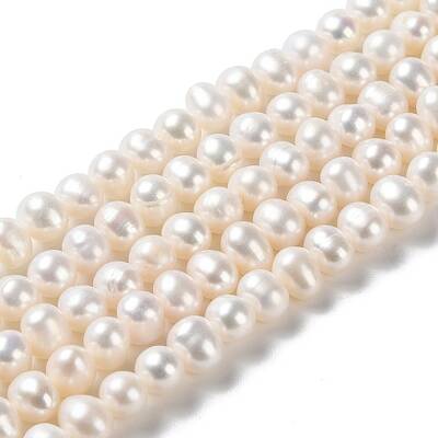Natural Cultured Freshwater Pearl Beads Strands