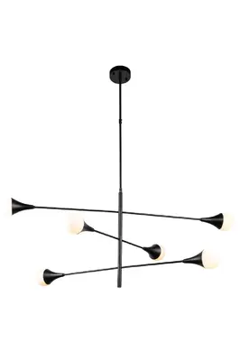 White Glass Orbital Chandelier | Liang & Eimil Kendal