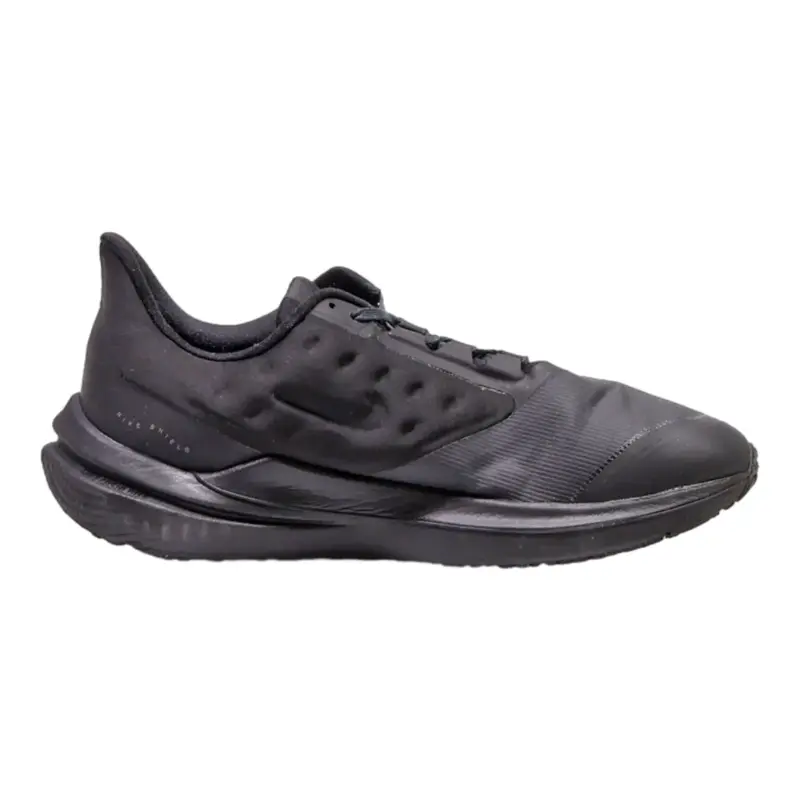 NIKE Air Winflo 9 2022 Sneaker Trainers Black Synthetic Mens UK 7.5