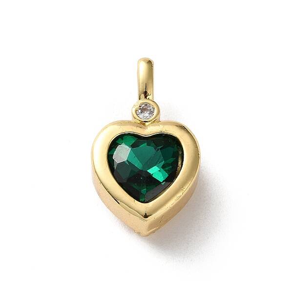 Brass Rhinestone Pendants
