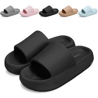 Cloud Slippers for Women and Men Bathroom Sandals Slippers Cushioned Thick Sole Shower  Footwear Walking Shoes Girl Slide Fli...