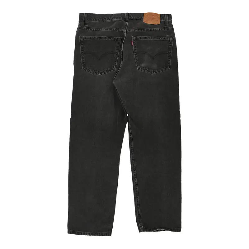 505 Levis Jeans - 38W 30L Black Cotton