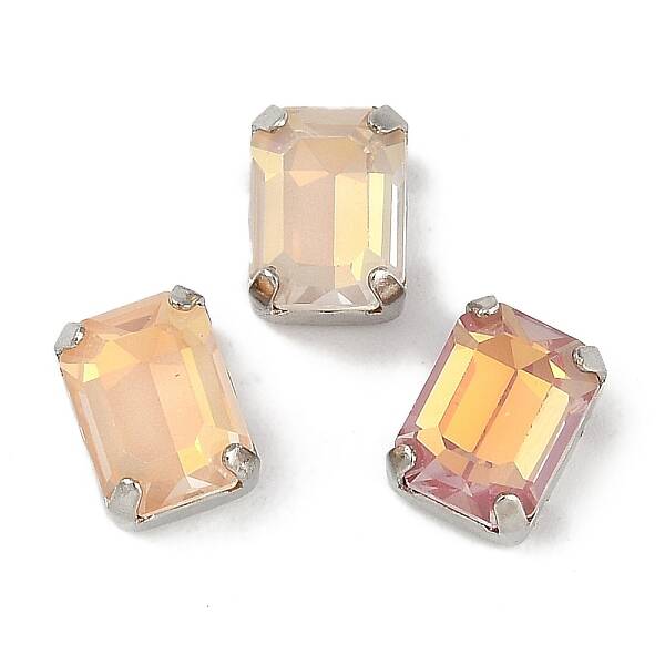 Brass Glass Rhinestone Sew on Rhinestones