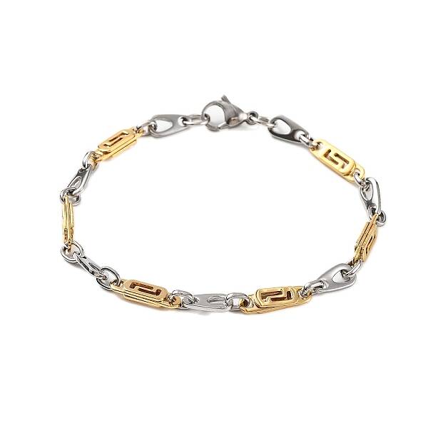 201 Stainless Steel Link Chain Bracelets