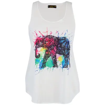 Elephant Love Tank Top - L/XL