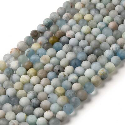 Natural Aquamarine Beads Strands