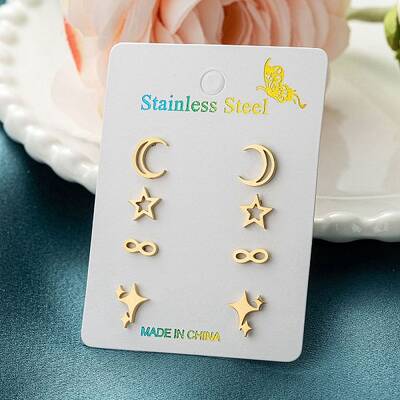 304 Stainless Steel Earring Sets