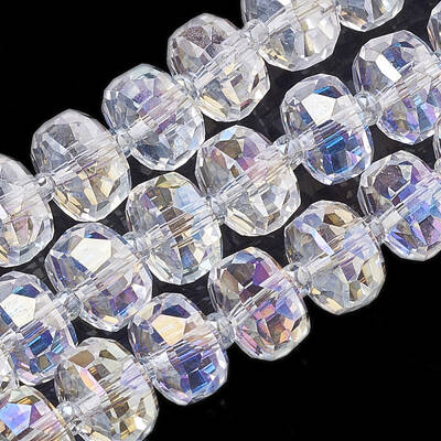 Electroplate Glass Beads Strands
