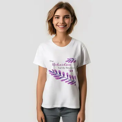 Custom Family Reunion Name Personalized TShirt