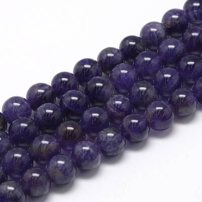Natural Amethyst Beads Strands