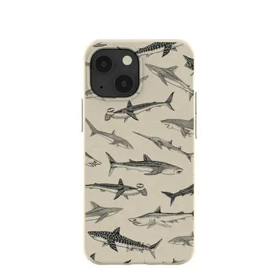 London Fog Shark World iPhone 13 Mini Case