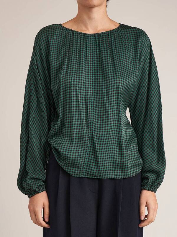 Blouse Aida C1298 Check-A | Color: CHECK A | Size: 2-M