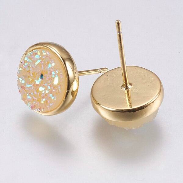 Druzy Resin Earrings