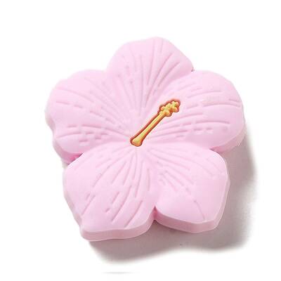 Cherry Blossom Silicone Focal Beads