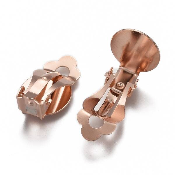 304 Stainless Steel Clip-on Earring Setting