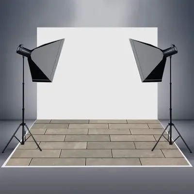 Retro Brown Paving Stones Pattern Rubber Floor Mat - Aperturee