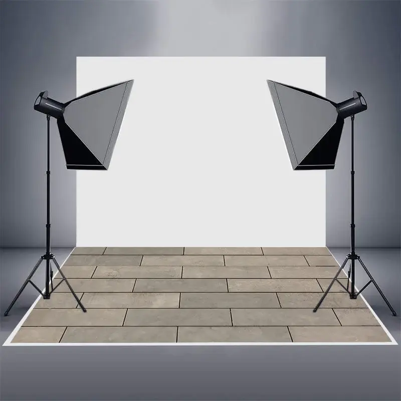 Retro Brown Paving Stones Pattern Rubber Floor Mat - Aperturee