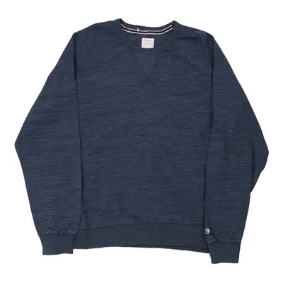 Champion Sweatshirt - 2XL Navy Cotton Blend