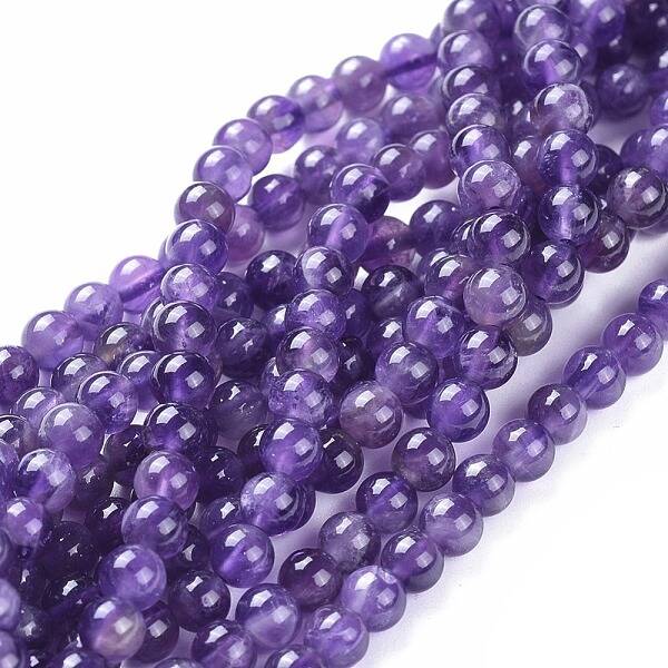 Natural Amethyst Beads Strands