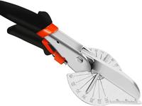 GOAT Adjustable Miter Shears, 45-135°, for Precision Cutting - Ideal for Molding, Trim, PVC, More - Durable Hand Tool, No Bl...