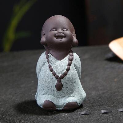Ceramics Buddhist Monk Statue