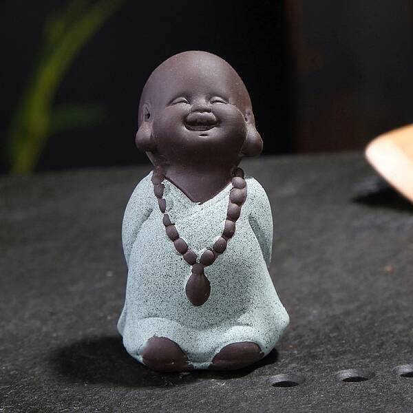 Ceramics Buddhist Monk Statue