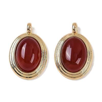 Natural Carnelian(Dyed & Heated) Pendants