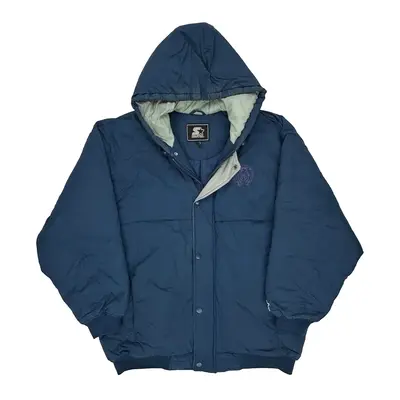 Starter Puffer - XL Blue Nylon