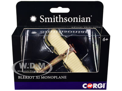 Bleriot XI Monoplane with Pilot Figure \