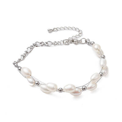 Natural Cultured Freshwater Pearl Bracelets