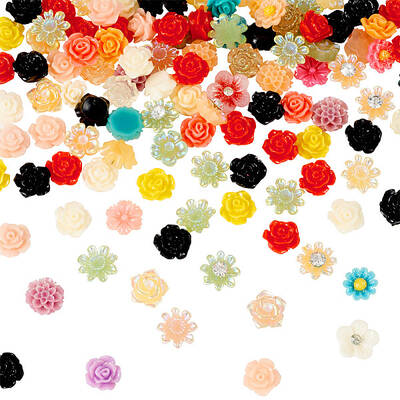3 Bags Resin Cabochons